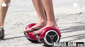 Veronica Rodriguez delivers sloppy blowjob in sex scout tape!