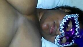 cunilingus session with latina's big ass and natural tits gets intense