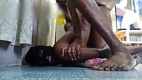 Ebony big ass fucked hard she keeps tapping out!