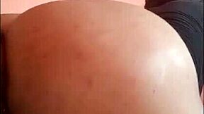 Fucking my tight hole with homemade anal cowgirl masturbation