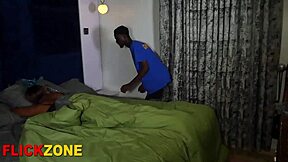 both step siblings enjoying fingering and close-up ass play