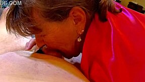 Granny from Chicopee Class of 1972 Sucks Cock Like a True Champion Angel