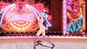 Hatsune miku brain revolution girl project diva nude mod full nude bunny costume