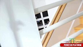 Brunette Tiffany Tyler Drains James Deen's Big Dick