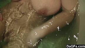 Dagfs Enjoys Relaxing Bathtub Time With Self-Pleasure