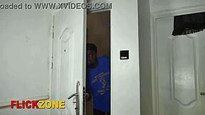 both step siblings enjoying fingering and close-up ass play