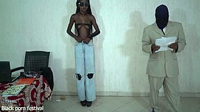 i forgot my office costume and stripped for my boss