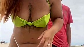 Why did the cheese vendor keep staring at my beach display?