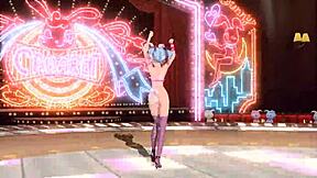 Hatsune miku brain revolution girl project diva nude mod full nude bunny costume
