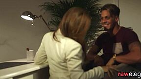 Busty Cougar Drilled After Sucking Cock