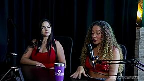 Bruna the prostitute swings with tiffany rocha raphaela savanah and burguesa