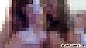 I'll talk dirty to you while you eat your own cum, CEI