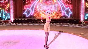 Hatsune miku brain revolution girl project diva nude mod full nude bunny costume