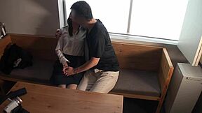 Beautiful Asian OL Gets Fucked Rough by Acquaintance!