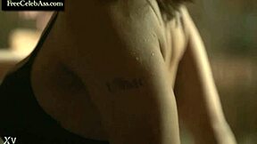 Kaniehtiio Horn in Hot Lesbian Sex Scene from Hemlock Grove S1E9