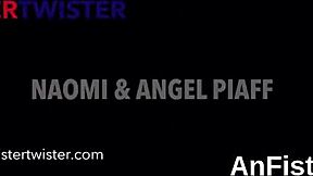 These lesbians fist fuck wet pussies and anuses.