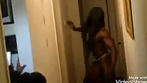 Married Bride Goes Wild at Her Wedding Reception