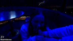 blowjob in amusement park then quick standing fuck just after back home