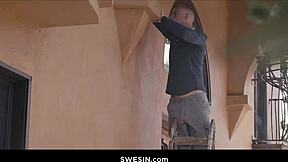 Ella Nova And Nathan Bronson On Camera