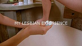 First time lesbian enjoys face sitting with POV, kissing and strapon action!