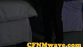 i guided the british femdoms as they directed the sub's oral in group