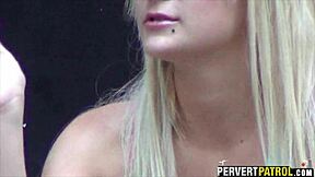 hey, look at this couple fucking through the window