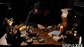 Watch Jolee Love's big tits get licked and fucked bent over in lingerie.