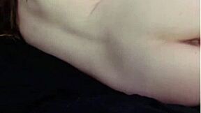 Russian Young 18+ Brunette Shaved Webcam Bitch Masturbates Solo Homemade