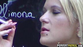 hey, look at this couple fucking through the window