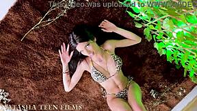 Vicky Demon, pretty Colombian teen, gets first anal gaping by Lancelot?