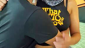 Hot Malaysian Girl, wow, banging her neighbor with that tight shaved pussy!