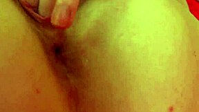 Cock-Hungry Cutie Pounds Her Shaved Pussy With Huge Dildo Intensely