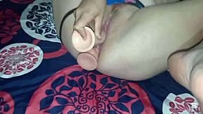 mexican girl records herself masturbating fully naked