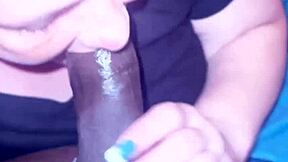 Intense Gumjob With Ball Licking And Facial Cumshot