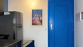 Beautiful sweet babe having sex on carnaval with big cock! 😍