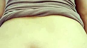 curvy latina girlfriend bounces ass in close-up sex