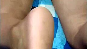 The story of admiring my stepsister's beautiful vagina in lingerie.