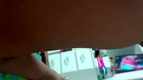 I masturbate while my wife gets her nails done in close up