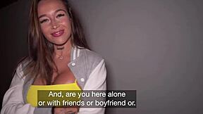 Public agent captures thick latina cowgirl riding big dick in reality