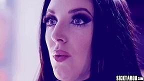 Latina babe explores weird experiment with busty MILF