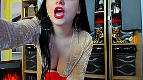 Femdom Cum Denial Fetish Session