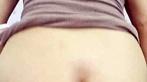 curvy latina girlfriend bounces ass in close-up sex