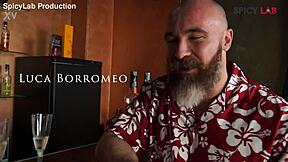 Passionate Anal Fucking Amid Dancing and Blowjobs in Swinger Club