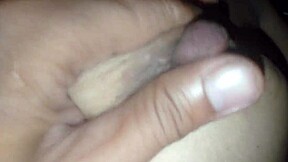 water flowing into the tight hole