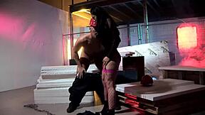 Hey, Asian college slut Lana Violet gets fucked so hard!