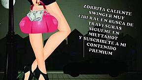 Latina Wife Handcuffed and Submissive in Group Cuckold with Old Man.