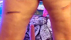 Hotwife Steffi Enjoys Slutty Pussy Masturbation with Vibrator at Party Photoshoot