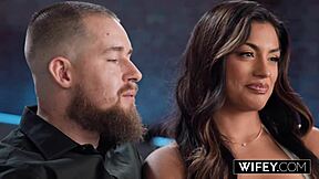 Karina Valentina enjoys intimate moment with husband watching