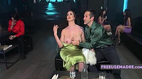 couple spices up life with freeuse swinging at restaurant