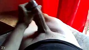 Hot Argentine masturbating at home?